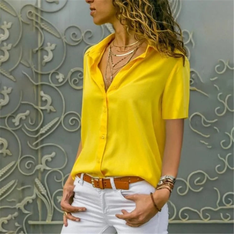 WITTE STIJLVOLLE BLOUSE